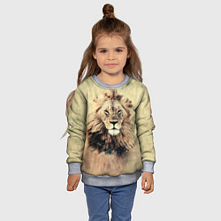 Свитшот детский Lion King, цвет: 3D-меланж — фото 2