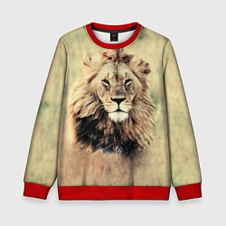 Свитшот детский Lion King, цвет: 3D-красный