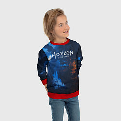 Свитшот детский HORIZON ZERO DAWN, цвет: 3D-красный — фото 2