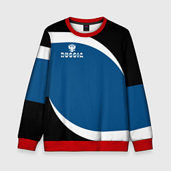 Свитшот детский Russia, цвет: 3D-красный