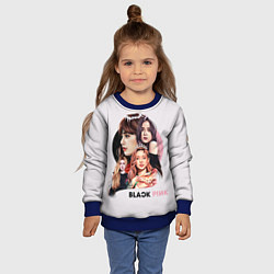 Свитшот детский Blackpink, цвет: 3D-синий — фото 2