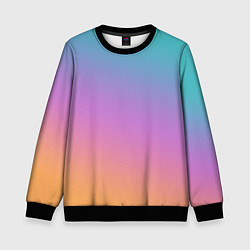 Детский свитшот Градиент