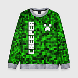 Детский свитшот MINECRAFT CREEPER