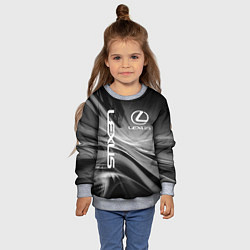 Свитшот детский LEXUS, цвет: 3D-меланж — фото 2