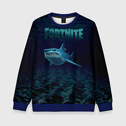 Свитшот детский Loot Shark Fortnite, цвет: 3D-синий