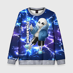 Свитшот детский UNDERTALE АНДЕРТЕЙЛ, цвет: 3D-меланж