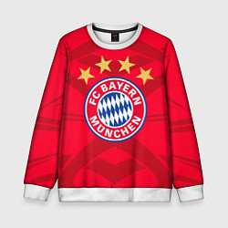 Свитшот детский BAYERN MUNCHEN, цвет: 3D-белый
