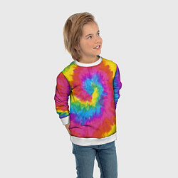 Свитшот детский ХИППИ, цвет: 3D-белый — фото 2