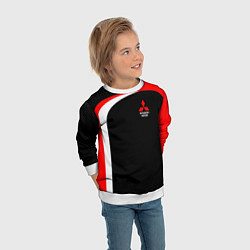 Свитшот детский EVO Racer uniform, цвет: 3D-белый — фото 2