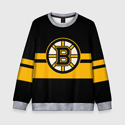 Свитшот детский BOSTON BRUINS NHL, цвет: 3D-меланж