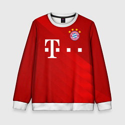 Свитшот детский FC Bayern Munchen, цвет: 3D-белый