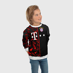 Свитшот детский FC Bayern Munchen Форма, цвет: 3D-белый — фото 2