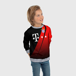 Свитшот детский FC Bayern Munchen Форма, цвет: 3D-меланж — фото 2