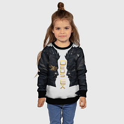 Свитшот детский Deus Ex, цвет: 3D-черный — фото 2