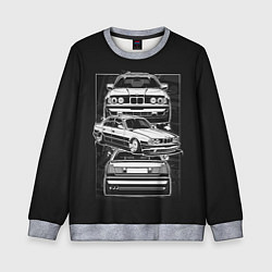 Свитшот детский BMW, цвет: 3D-меланж