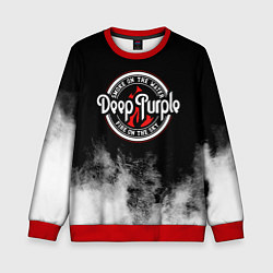 Свитшот детский Deep Purple, цвет: 3D-красный