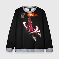 Свитшот детский MICHAEL JORDAN, цвет: 3D-меланж