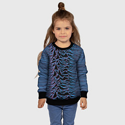 Свитшот детский JOY DIVISION, цвет: 3D-черный — фото 2