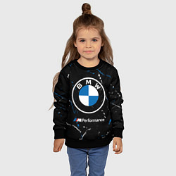 Свитшот детский BMW БМВ, цвет: 3D-черный — фото 2