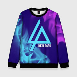 Свитшот детский LINKIN PARK ЛИНКИН ПАРК, цвет: 3D-черный