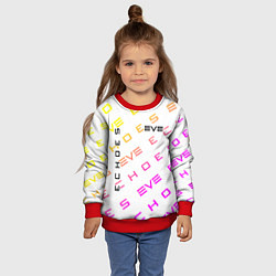 Свитшот детский EVE ECHOES ИВ ЭХО, цвет: 3D-красный — фото 2