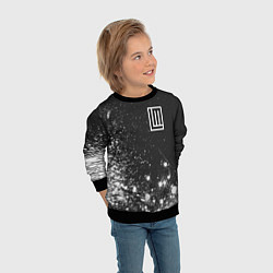 Свитшот детский LINDEMANN ЛИНДЕМАНН, цвет: 3D-черный — фото 2