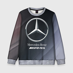 Свитшот детский MERCEDES МЕРСЕДЕС, цвет: 3D-меланж