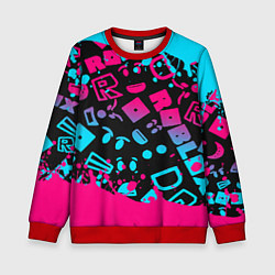 Свитшот детский Roblox, цвет: 3D-красный