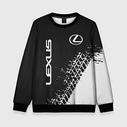 Свитшот детский LEXUS ЛЕКСУС, цвет: 3D-черный