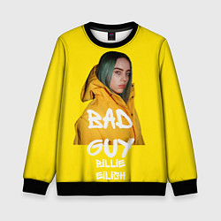 Свитшот детский Billie Eilish Билли Айлиш, цвет: 3D-черный