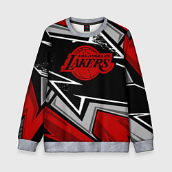 Детский свитшот LA LAKERS RED