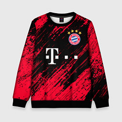 Свитшот детский BAYERN MUNCHEN БАВАРИЯ, цвет: 3D-черный