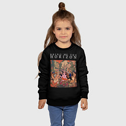 Свитшот детский BRING ME THE HORIZON, цвет: 3D-черный — фото 2