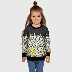 Свитшот детский GRAFFITY, цвет: 3D-черный — фото 2