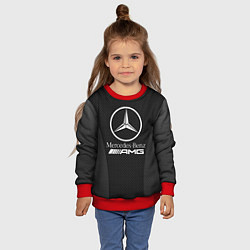 Свитшот детский MERCEDES-BENZ, цвет: 3D-красный — фото 2