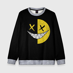 Свитшот детский SMILE, цвет: 3D-меланж