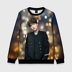 Свитшот детский MIN YOONGI, цвет: 3D-черный