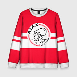 Свитшот детский AJAX AMSTERDAM, цвет: 3D-белый