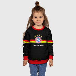 Свитшот детский Бавария, цвет: 3D-красный — фото 2