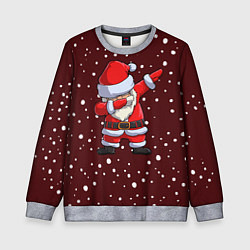 Свитшот детский Dab-Santa, цвет: 3D-меланж