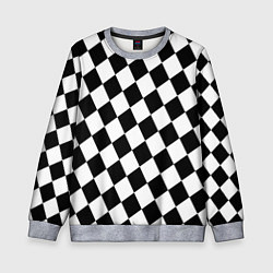 Детский свитшот Клетки