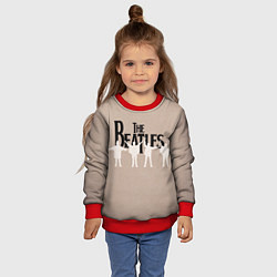 Свитшот детский The Beatles, цвет: 3D-красный — фото 2