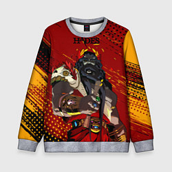 Свитшот детский Hades - Аид, цвет: 3D-меланж