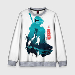 Детский свитшот NIER AUTOMATA 2B