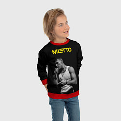 Свитшот детский НИЛЕТТО, цвет: 3D-красный — фото 2