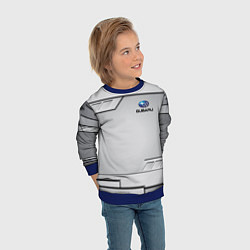 Свитшот детский SUBARU СУБАРУ, цвет: 3D-синий — фото 2