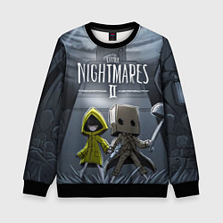 Свитшот детский LITTLE NIGHTMARES 2, цвет: 3D-черный