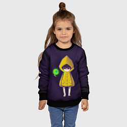 Свитшот детский Little Nightmares Шестая, цвет: 3D-черный — фото 2