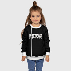 Свитшот детский Doom Rip and Tear, цвет: 3D-белый — фото 2