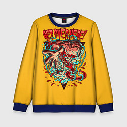 Свитшот детский Пудж Dota 2, цвет: 3D-синий